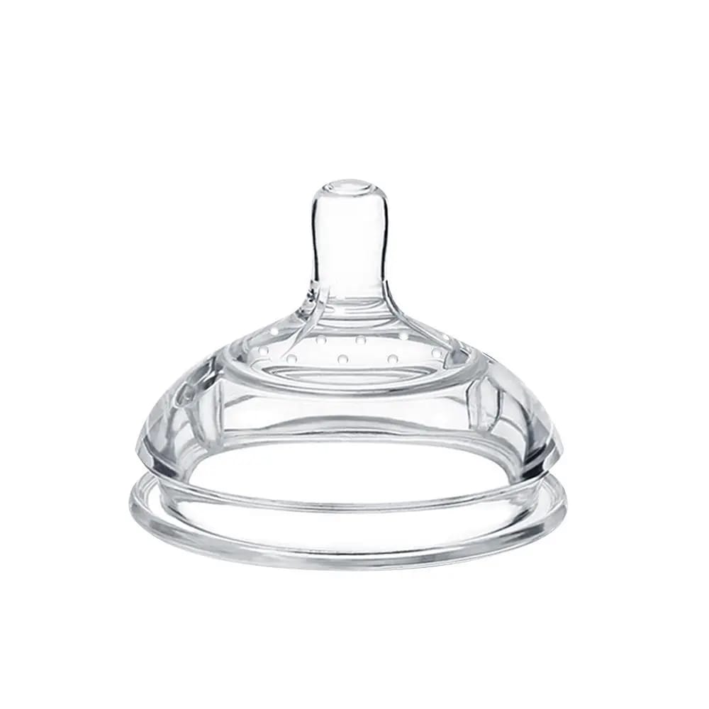 Tetina anti cólico de silicona - flujo medio (L)