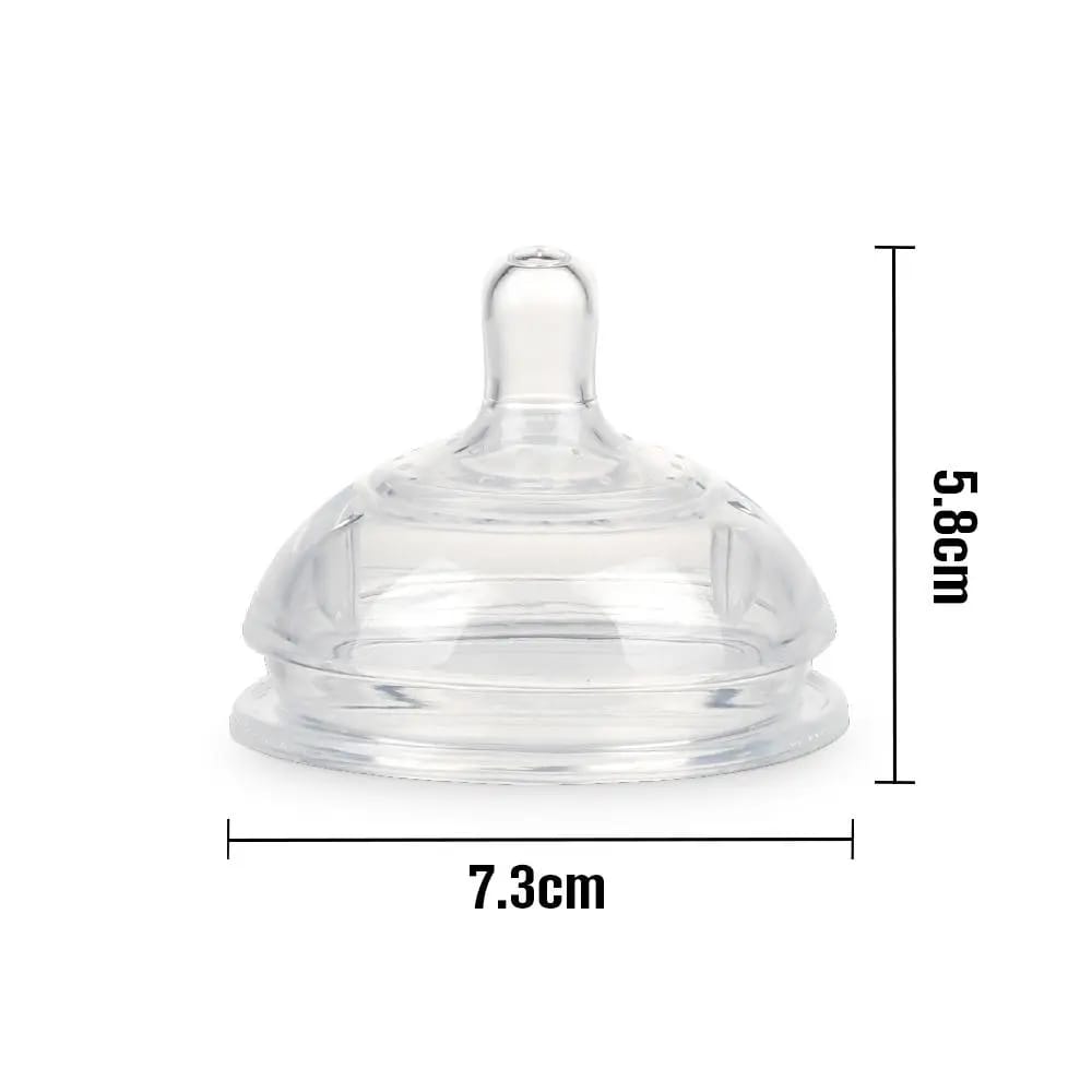 Tetina anti cólico de silicona - flujo medio (L)