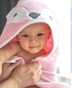 TOALLA ZORRITO ROSADO
