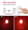 LUZ ROJA CON SENSOR DE MOVIMIENTO