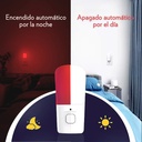 LUZ NOCTURNA CON CONTROL REMOTO
