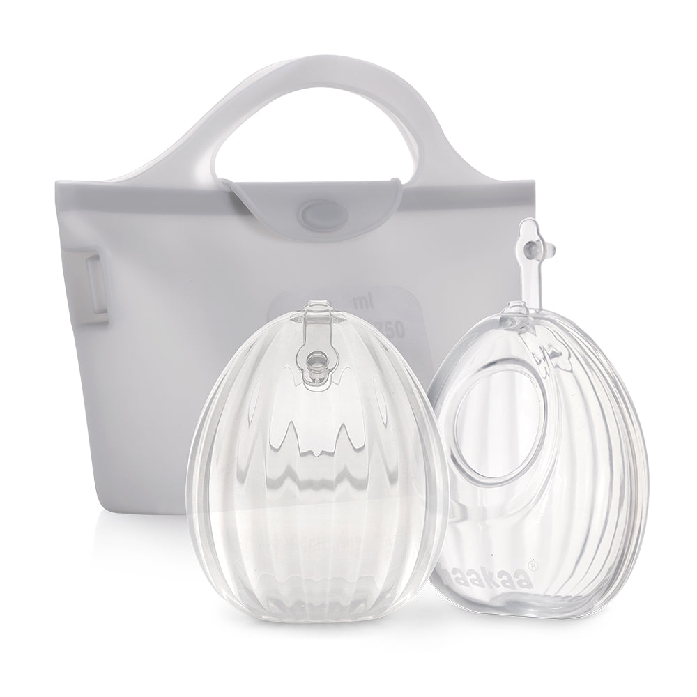 EXTRACTOR DE SILICONA SHELL 75ML x2 CON BOLSA ESTERILIZADA