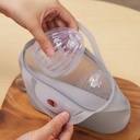 EXTRACTOR DE SILICONA SHELL 75ML x2 CON BOLSA ESTERILIZADA