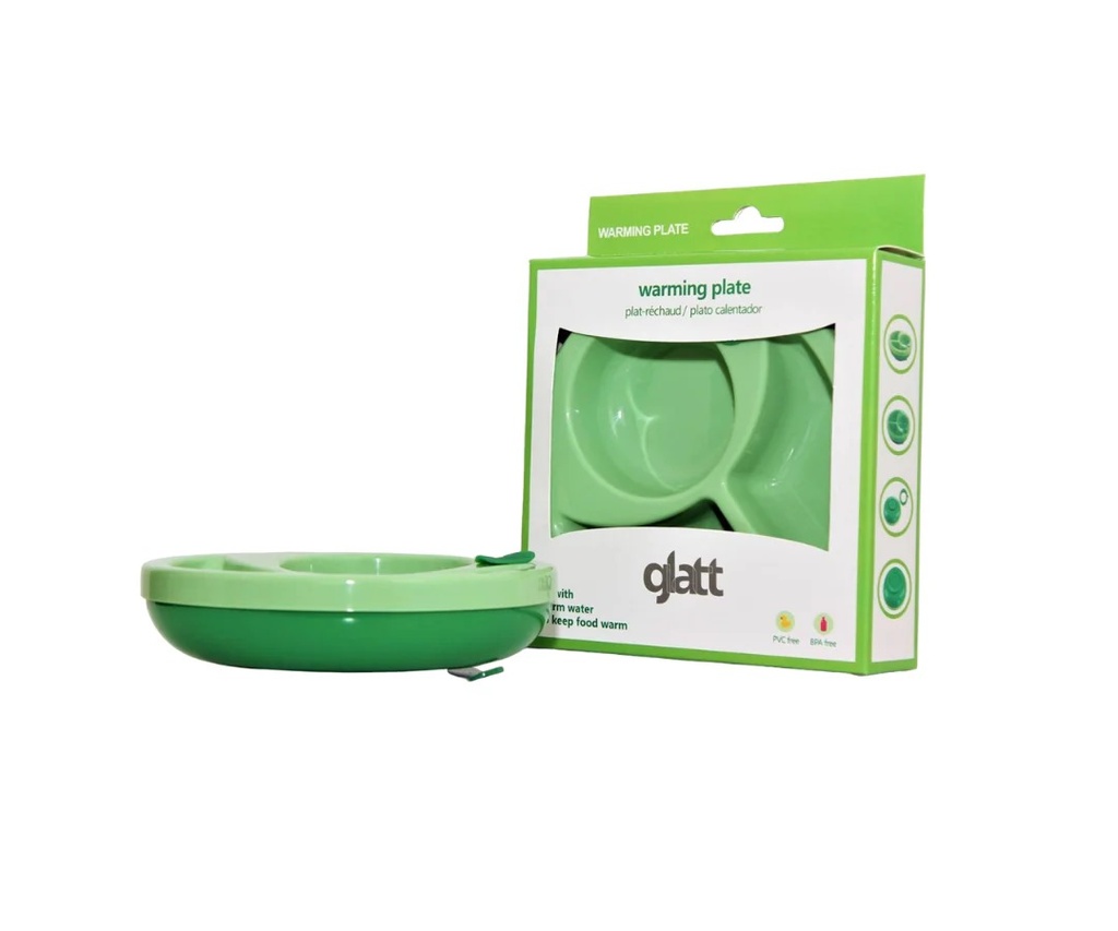PLATO TÉRMICO COLOR VERDE