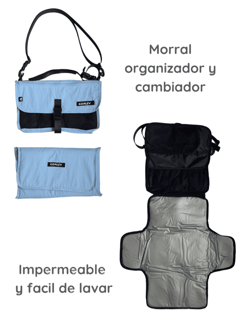 PARENTY PAD TM CELESTE - CINTA NEGRA