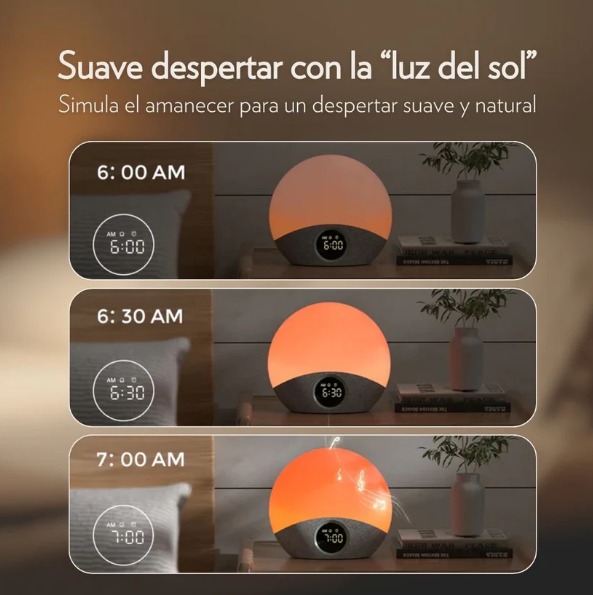 SONNO-RUIDO BLANCO Y DESPERTADOR INTELIGENTE