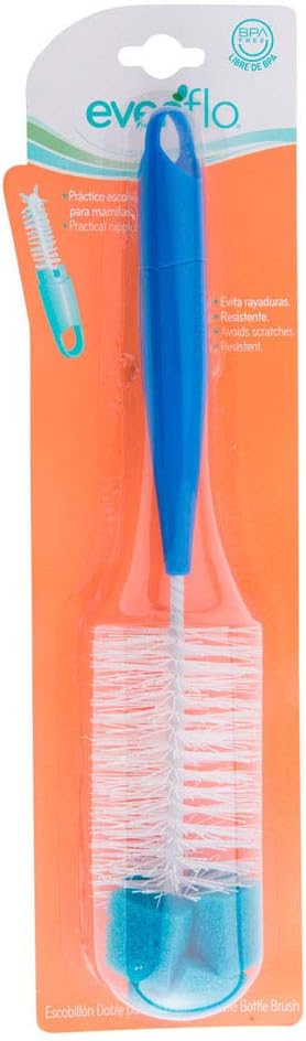 ESCOBILLA DOBLE CON CEPILLO EVENFLO