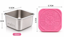 SALSERO DE ACERO 60ML PINK