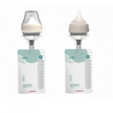 Bolsas de almacentamiento de leche 200ml  con adaptador - Simple x10pzas