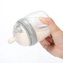 Biberon de silicona Gen3 250ml Gris