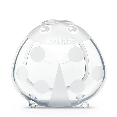 RECOLECTOR DE LECHE DE SILICONA LADYBUG (2.5 oz/75ml)