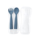 SET DE CUBIERTOS FLEXIBLES HAAKAA - BLUESTONE (CASE DE PLÁSTICO)