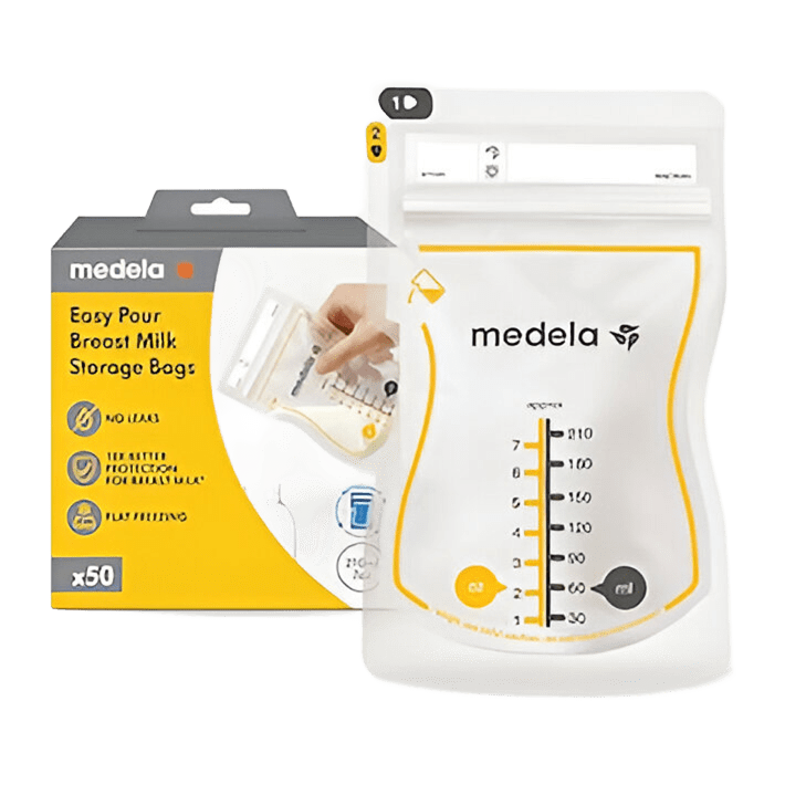 BOLSAS DE ALMACENAMIENTO DE LECHE x50UNID 7ONZ/210ML