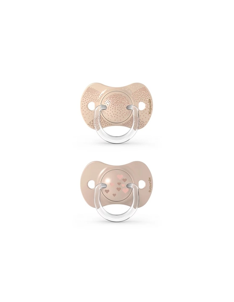 Chupón con tetina fisiológica SX PRO - Spread Joy 0-6 m x 2 unidades - Suavinex