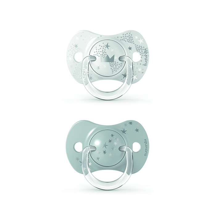 Chupón con tetina fisiológica SX PRO - Spread Joy 6-18 m x 2 unidades- Suavinex