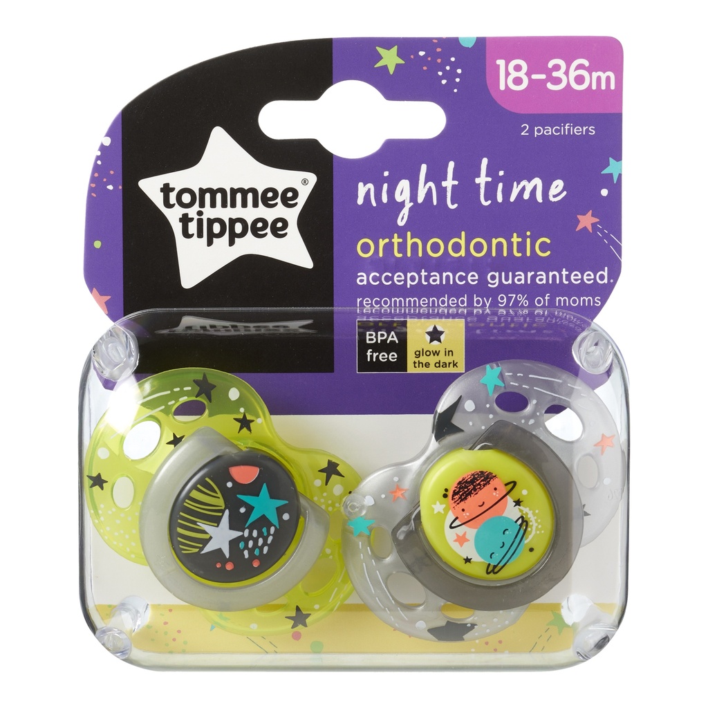 TT CHUPONES NIGHT TIME 18-36M AMARILLO - 2UND