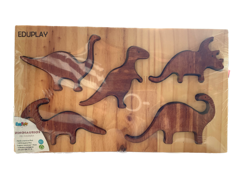 Set de Dinosaurios Encajables