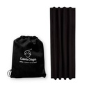 CORTINAS BLACKOUT PLAIN BLACK LARGE