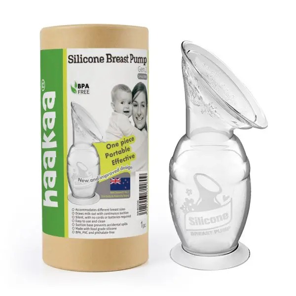 EXTRACTOR DE LECHE DE SILICONA GEN.2 CON BASE DE SUCCIÓN (4oz./100ml)
