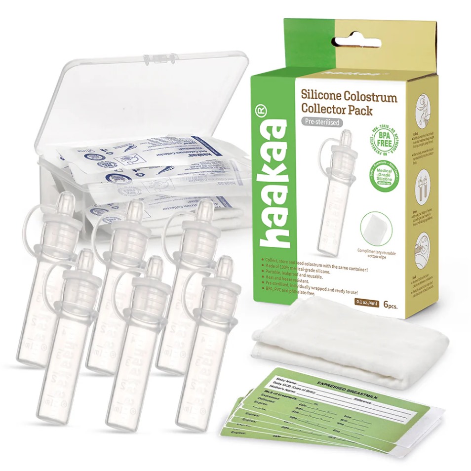 RECOLECTOR Y DISPENSADOR DE CALOSTRO DE SILICONA - 6pzas