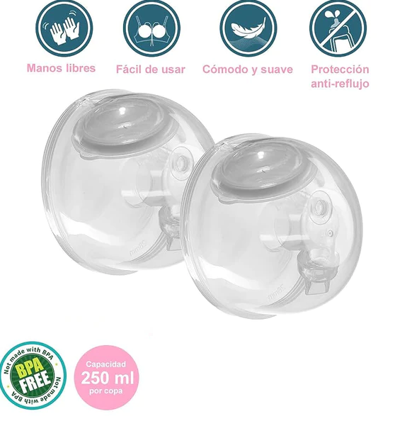 SET DE COPAS DE EXTRACCIÓN MANOS LIBRES 