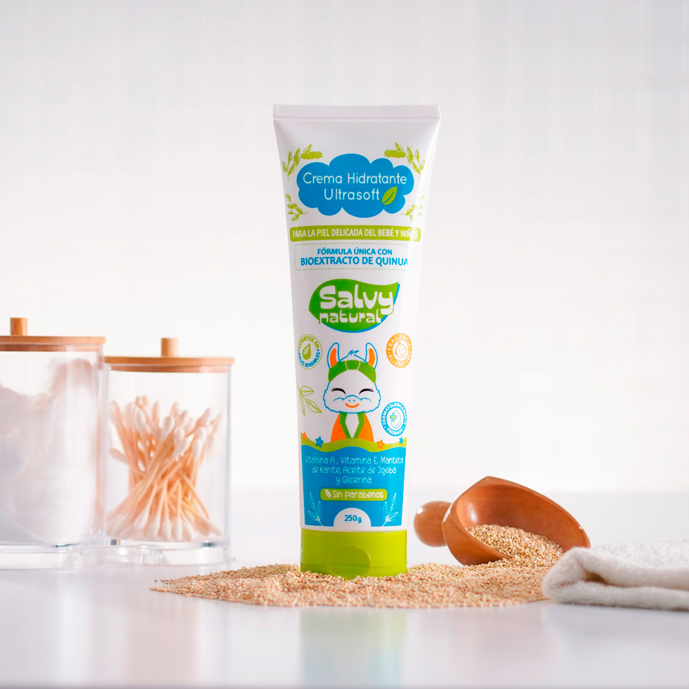 CREMA HIDRATANTE ULTRASOFT SALVY NATURAL x 250G