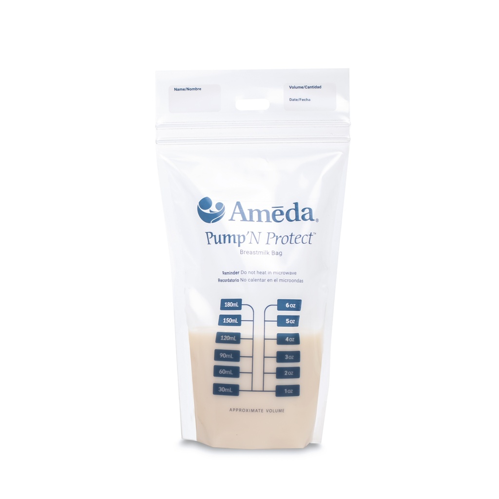 BOLSAS DE ALMACENAMIENTO DE LECHE x 50UND 6ONZ/180ML