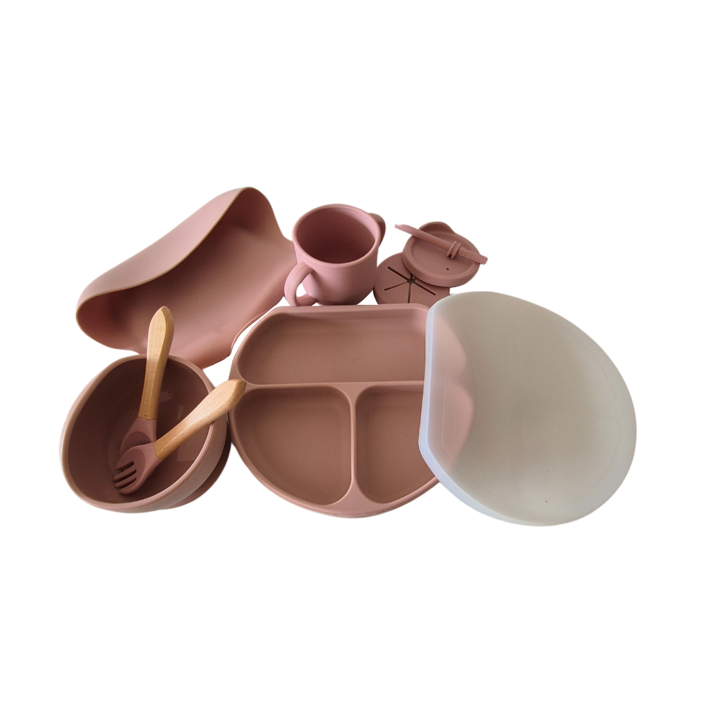 SET ALIMENTADOR MEDIO ROSADO (5 PZS)