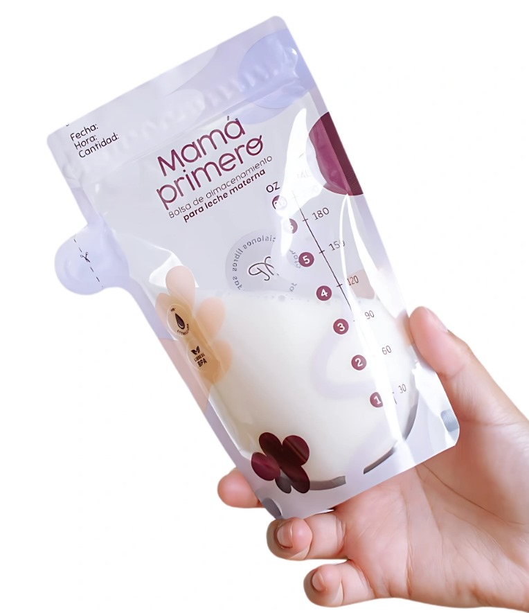BOLSAS DE ALMACENAMIENTO DE LECHE MATERNA x100 UNIDADES MAMÁ PRIMERO