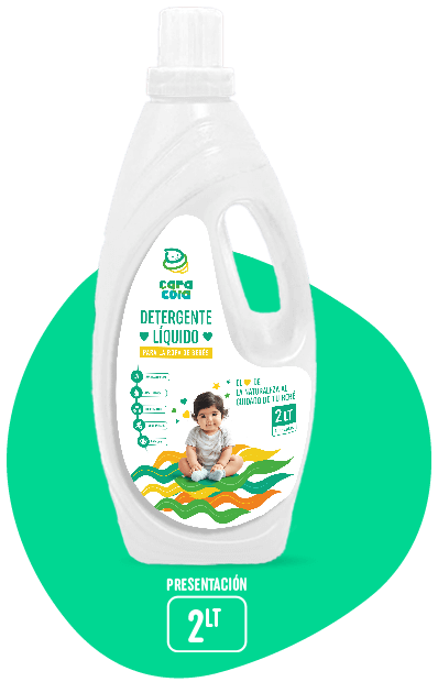 DETERGENTE LÍQUIDO DE ROPA CARACOLA 2LT.