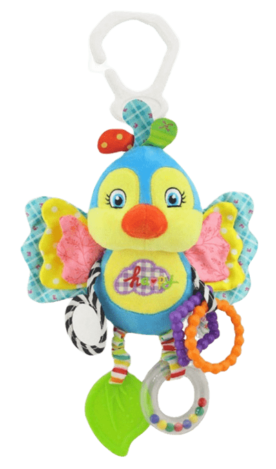 SONAJA PELUCHE PÁJARO CELESTE