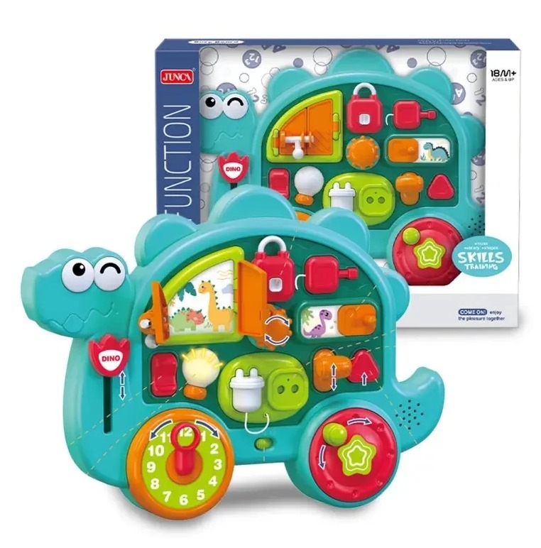 TABLERO DINO MULTIFUNCIONAL MUSICAL
