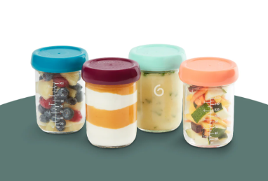 BABY BOWLS SET DE CRISTAL X4 PCS BABYMOOV 