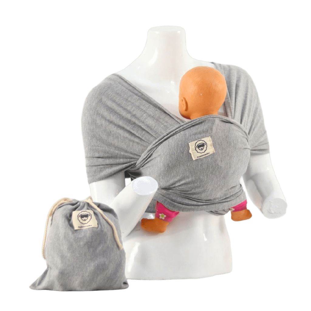 FULAR ERGONÓMICO PLOMO