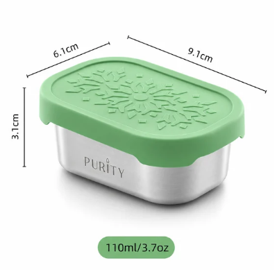 CONTENEDOR ACERO GREEN 110ML