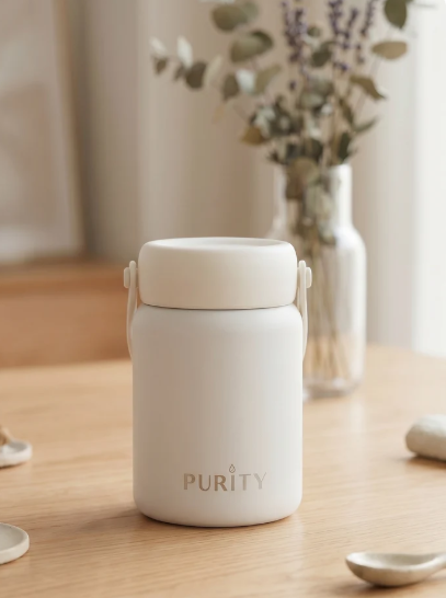 PURITY FOOD JAR 350 ML VANILLA