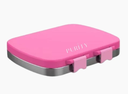 LONCHERA DE ACERO FUCSIA 4 DIVISIONES