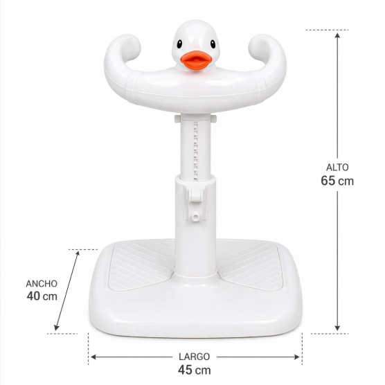 SOPORTE DE DUCHA PATITO BEIGE