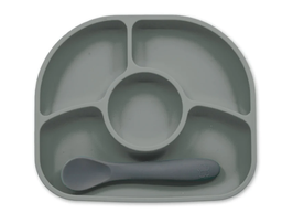 [842084000206] YUMI - PLATO DE SILICONA GRIS