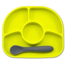 [628451387138] YUMI - PLATO DE SILICONA VERDE