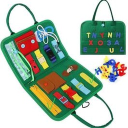 [999543117] TABLERO SENSORIAL PORTATIL VERDE