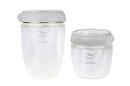 [9420060203790] SET DE ALMACENAMIENTO DE LECHE MATERNA (160ML Y 250ML) GRIS