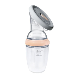 [9420060202670] SET DE EXTRACTOR DE LECHE DE SILICONA GEN.3 & TAPA DE SILICONA (5onz./160ml) DURAZNO