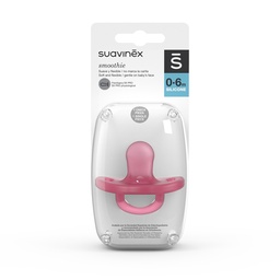 [8426420074247] Chupon Smoothie 0-6 m Suavinex Rosa
