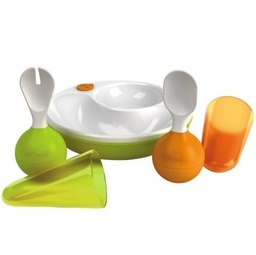 [044677710220] MOMMA Set Plato y Cubiertos
