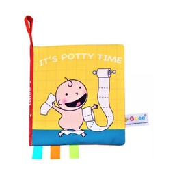 [078234] LIBRO DE TELA IT´S POTTY TIME