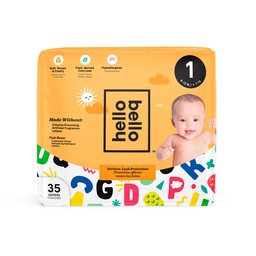 [810047891949] PAÑALES HELLO BELLO TALLA 1-ALPHABET SOUP