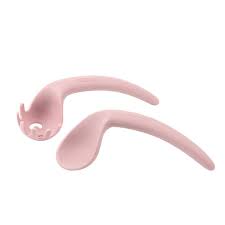 [9420060205718] SET DE CUBIERTOS DE SILICONA CURVOS - ROSADO