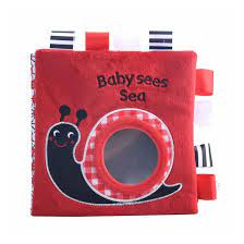 [CUR027] LIBRO SENSORIAL ROJO Y NEGRO SEA