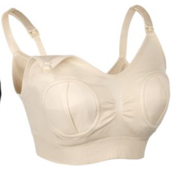 [9420060206883] BRASIER DE LACTANCIA MANOS LIBRES TALLA L BEIGE